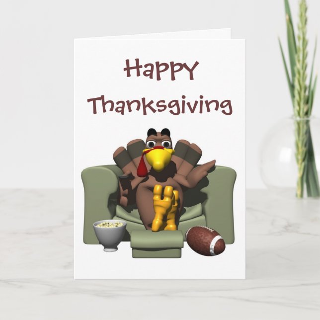 Happy Thanksgiving Card (Front)