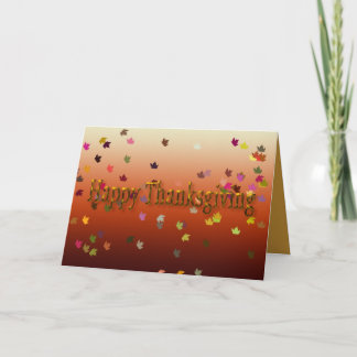 Happy Thanksgiving Card
