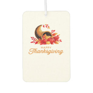 HAPPY THANKSGIVING Classic T-Shirt.png Car Air Freshener