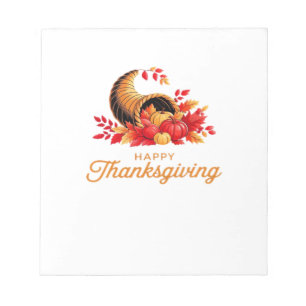 HAPPY THANKSGIVING Classic T-Shirt.png Notepad