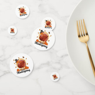 Happy Thanksgiving  Confetti