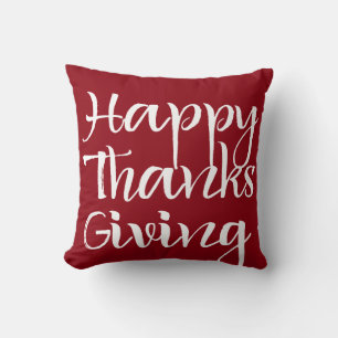 Happy Thanksgiving Cushion