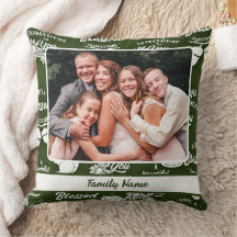 Happy Thanksgiving: Custom Family Photo & Name