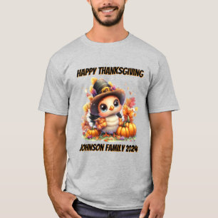 Happy Thanksgiving Cute Baby Turkey T-Shirt