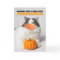 Happy Thanksgiving Cute Kitty Cat in Covid Mask