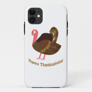 Happy Thanksgiving! Cute Turkey iPhone 11 Case