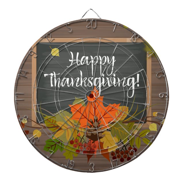happy thanksgiving dartboard (Front)