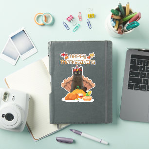 Happy Thanksgiving Day Burmese Cat Gift Funny Turk
