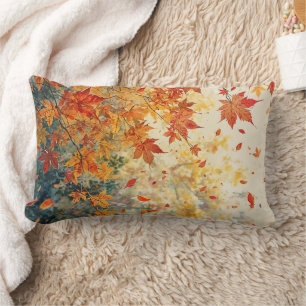 Happy Thanksgiving Day,Fall Autumn Season, Modern Lumbar Cushion