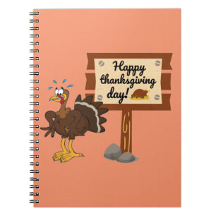 Happy Thanksgiving Day Funny Notebook