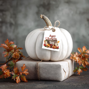 Happy Thanksgiving Day Gift Tags