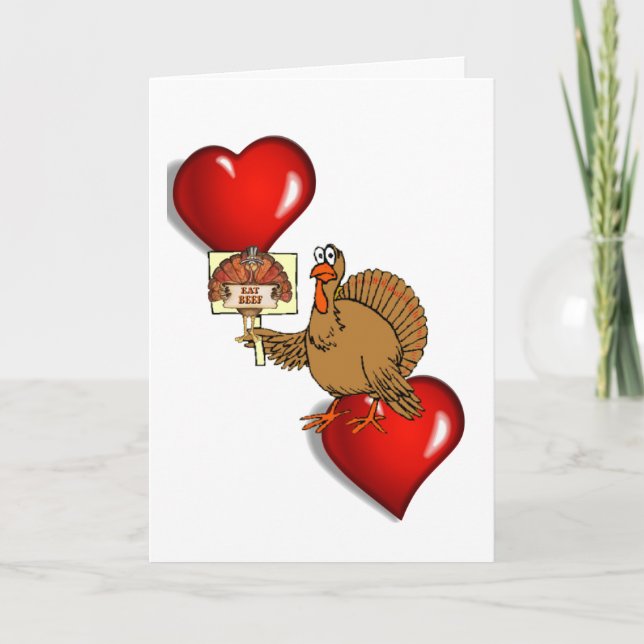 Happy Thanksgiving Day Greeting Card (Front)