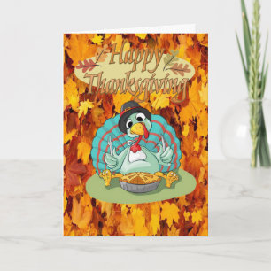 Happy Thanksgiving Day Greeting Card