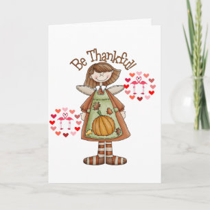 Happy Thanksgiving Day Greeting Card