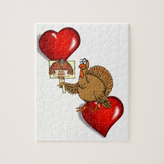 Happy Thanksgiving Day Jigsaw Puzzle (Vertical)