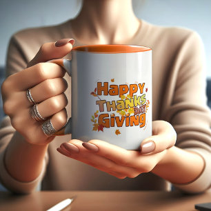 Happy Thanksgiving day MUG