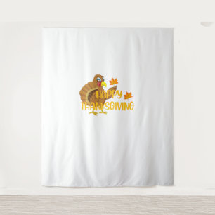 Happy Thanksgiving Day Turkey Thankful Men Women B Tapestry