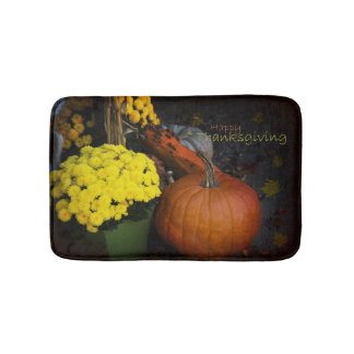 Happy Thanksgiving designs - bath mat