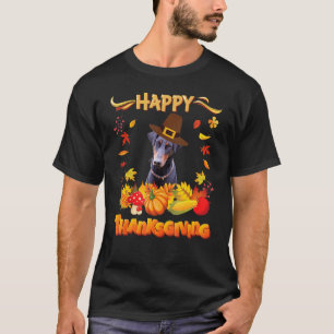 Happy Thanksgiving Doberman Pinscher Dog I'm Thank T-Shirt