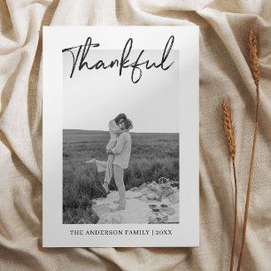 Happy Thanksgiving Family Photo   Thankful 