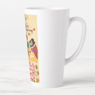 Happy Thanksgiving Feast Mode Activated tee Latte Mug