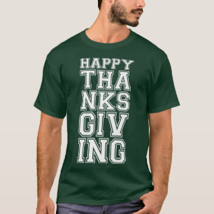 Happy Thanksgiving for Boys Girls Kids Thanksgivin T-Shirt
