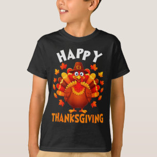 Happy Thanksgiving Funny Turkey Family Dinner Than T-Shirt