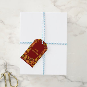 Happy Thanksgiving Gift Tags