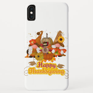 Happy Thanksgiving Gnome iPhone XS Max Case