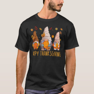 Happy Thanksgiving Gnome Fall Autumn 1 T-Shirt