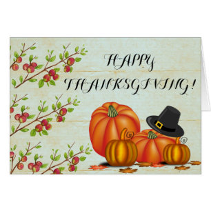 Happy Thanksgiving! Greeting Card