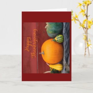 Happy Thanksgiving Greeting Card