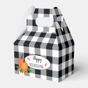 Happy Thanksgiving Harvest Favor Boxes