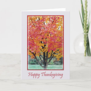 Happy Thanksgiving Holiday Card