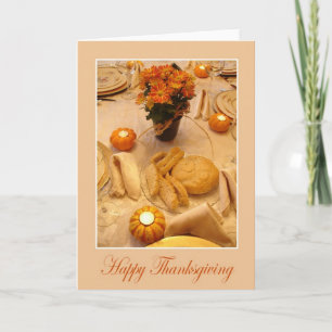 Happy Thanksgiving Holiday Card