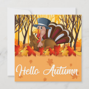 Happy Thanksgiving Holiday Card
