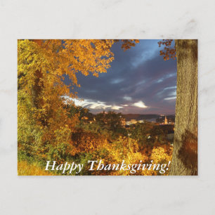Happy Thanksgiving Holiday Postcard