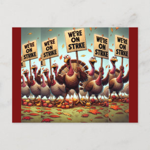 Happy Thanksgiving  Holiday Postcard