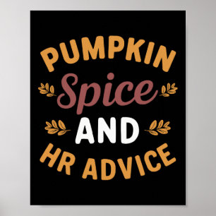 Happy Thanksgiving Hr Turkey Day Blessed Human Res Poster