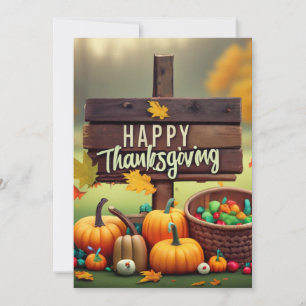 Happy Thanksgiving Invitation