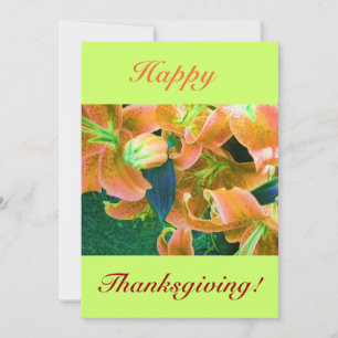 Happy Thanksgiving IV Invitation