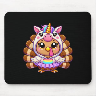 Happy Thanksgiving Kids Girls Women Mom Toddler Un Mouse Pad