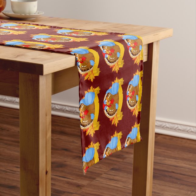 Happy Thanksgiving Long Table Runner (In Situ)