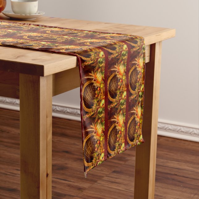 Happy Thanksgiving Long Table Runner (In Situ)