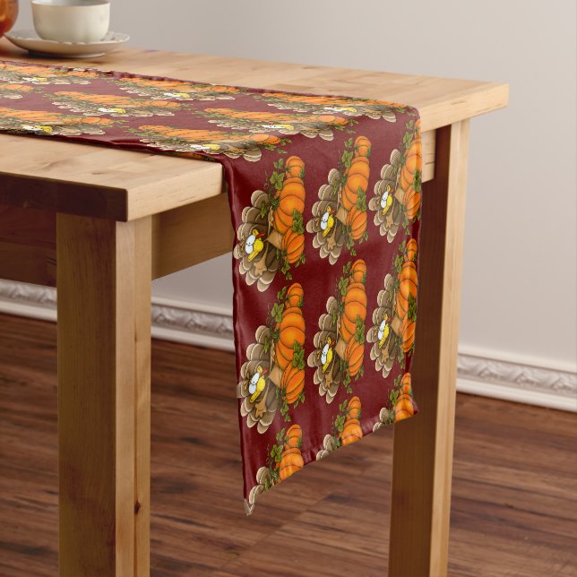 Happy Thanksgiving Long Table Runner (In Situ)