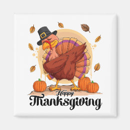 Happy Thanksgiving  Magnet