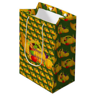 Happy Thanksgiving Medium Gift Bag