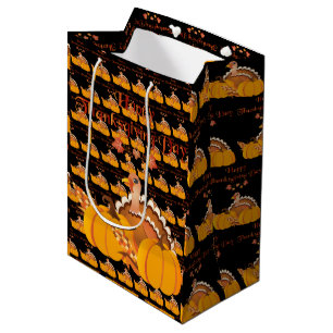 Happy Thanksgiving Medium Gift Bag