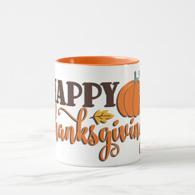 Happy Thanksgiving Mug (Center)
