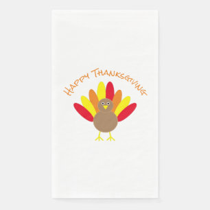 Happy Thanksgiving Napkin